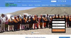 Desktop Screenshot of himalayanexodus.com